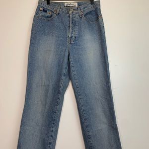 EXPRESS BLEUS VINTAGE DENIM BLUE MOM JEANS